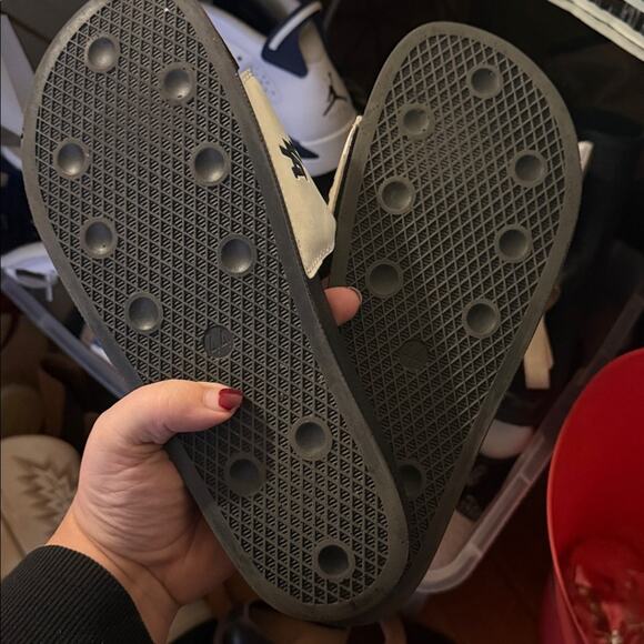 YOUNGLA streetwear vacation spring break Velcro closure sandal slides 44 - Picture 4 of 4